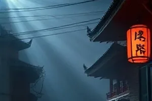 《零点三分》都市剧封面，深夜便利店玻璃门与街灯反光